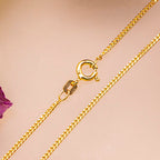 9K Yellow Gold  Chain (Size - 22),  Gold Wt. 3.1 Gms