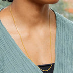 9K Yellow Gold  Chain (Size - 24),  Gold Wt. 5.3 Gms
