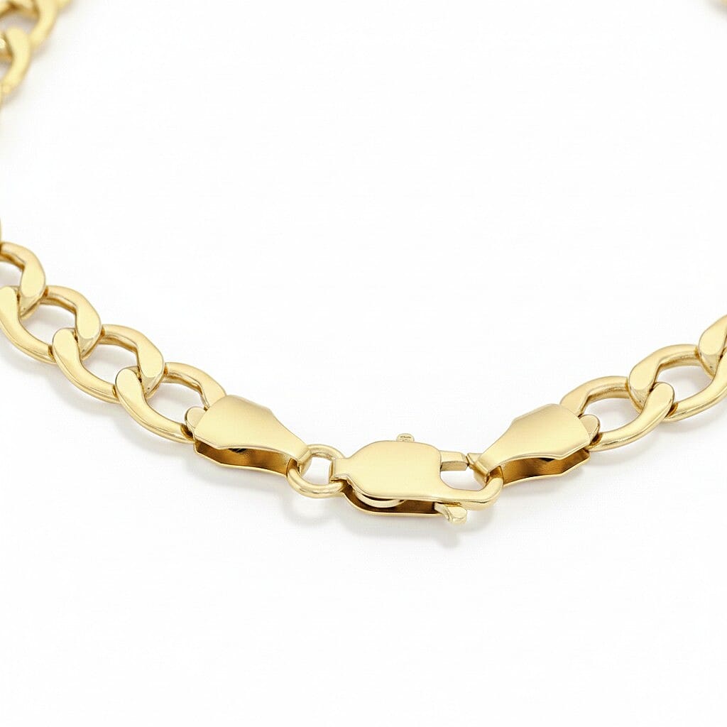 Diamond Cut Figaro Chain 16 Inch in 9K Yellow Gold 7579399 3