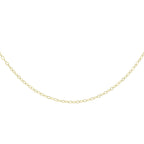 18K Yellow Gold  Chain (Size - 18),  Gold Wt. 1.2 Gms