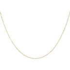 18K Yellow Gold  Chain (Size - 18),  Gold Wt. 1.2 Gms