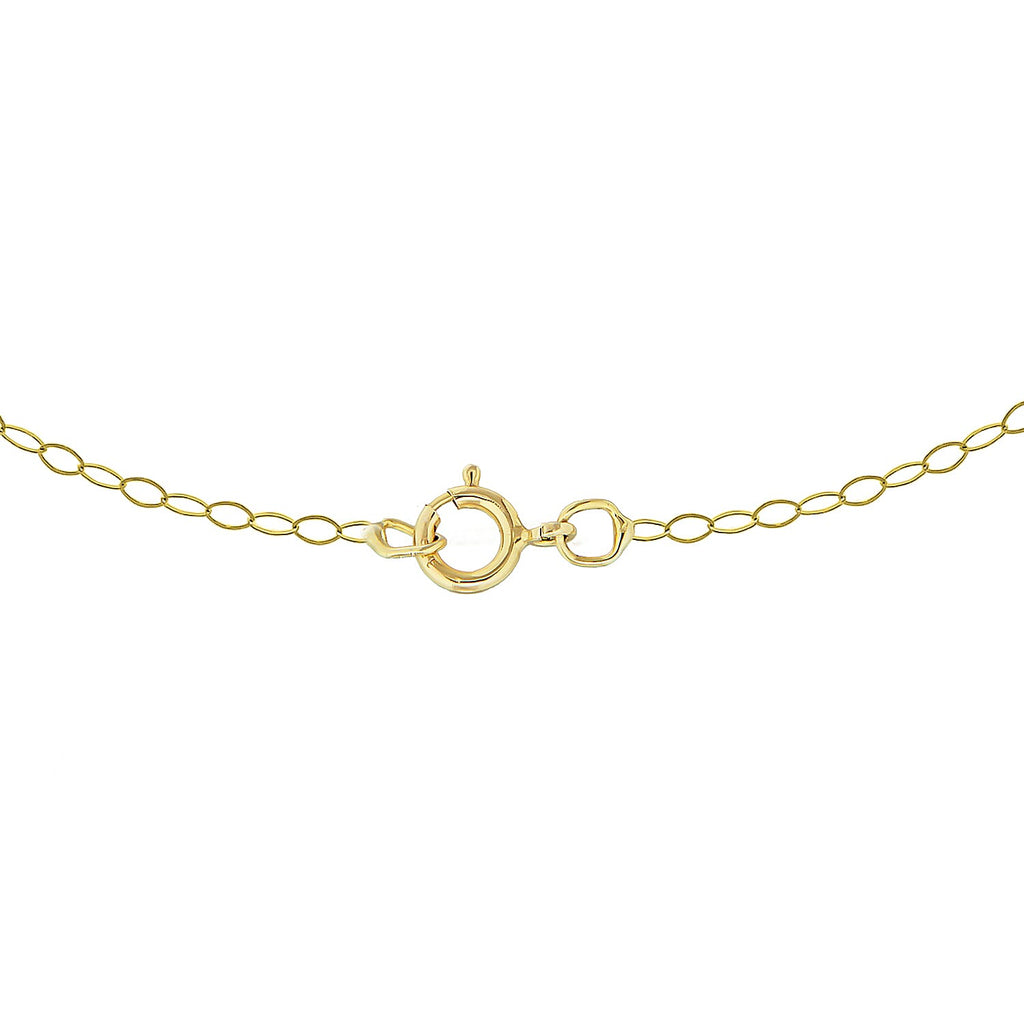 18K Yellow Gold  Chain (Size - 18),  Gold Wt. 1.2 Gms