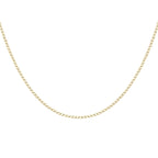 9K Yellow Gold  Chain (Size - 18),  Gold Wt. 2.2 Gms