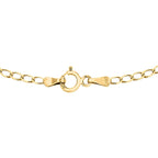 9K Yellow Gold  Chain (Size - 18),  Gold Wt. 2.2 Gms