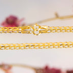 9K Yellow Gold  Chain (Size - 20),  Gold Wt. 3.2 Gms