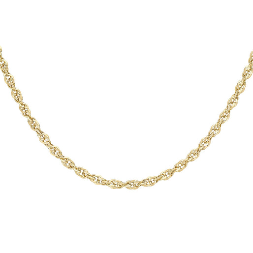 9K Yellow Gold  Chain (Size - 16),  Gold Wt. 3.4 Gms