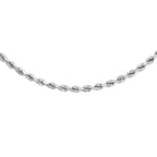 9K White Gold  Chain (Size - 16),  Gold Wt. 5.4 Gms