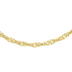 9K Yellow Gold  Chain (Size - 18),  Gold Wt. 1.8 Gms
