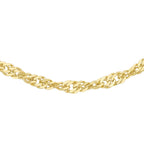 9K Yellow Gold  Chain (Size - 18),  Gold Wt. 0.62 Gms