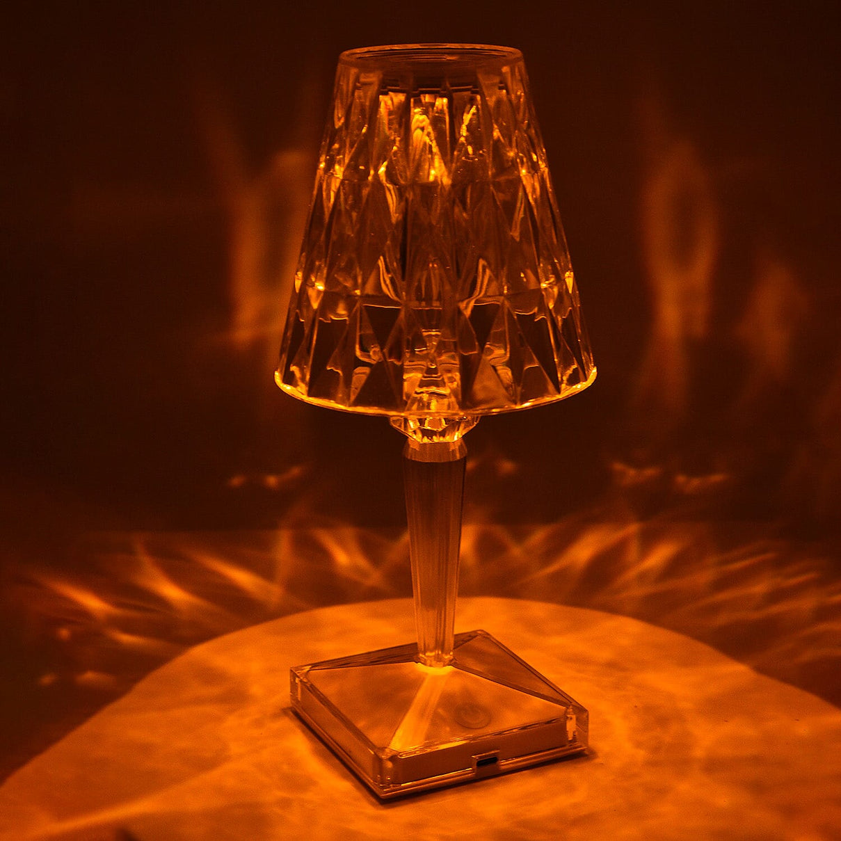 Diamond Effect LED Touch Table Lamp 7649147 1