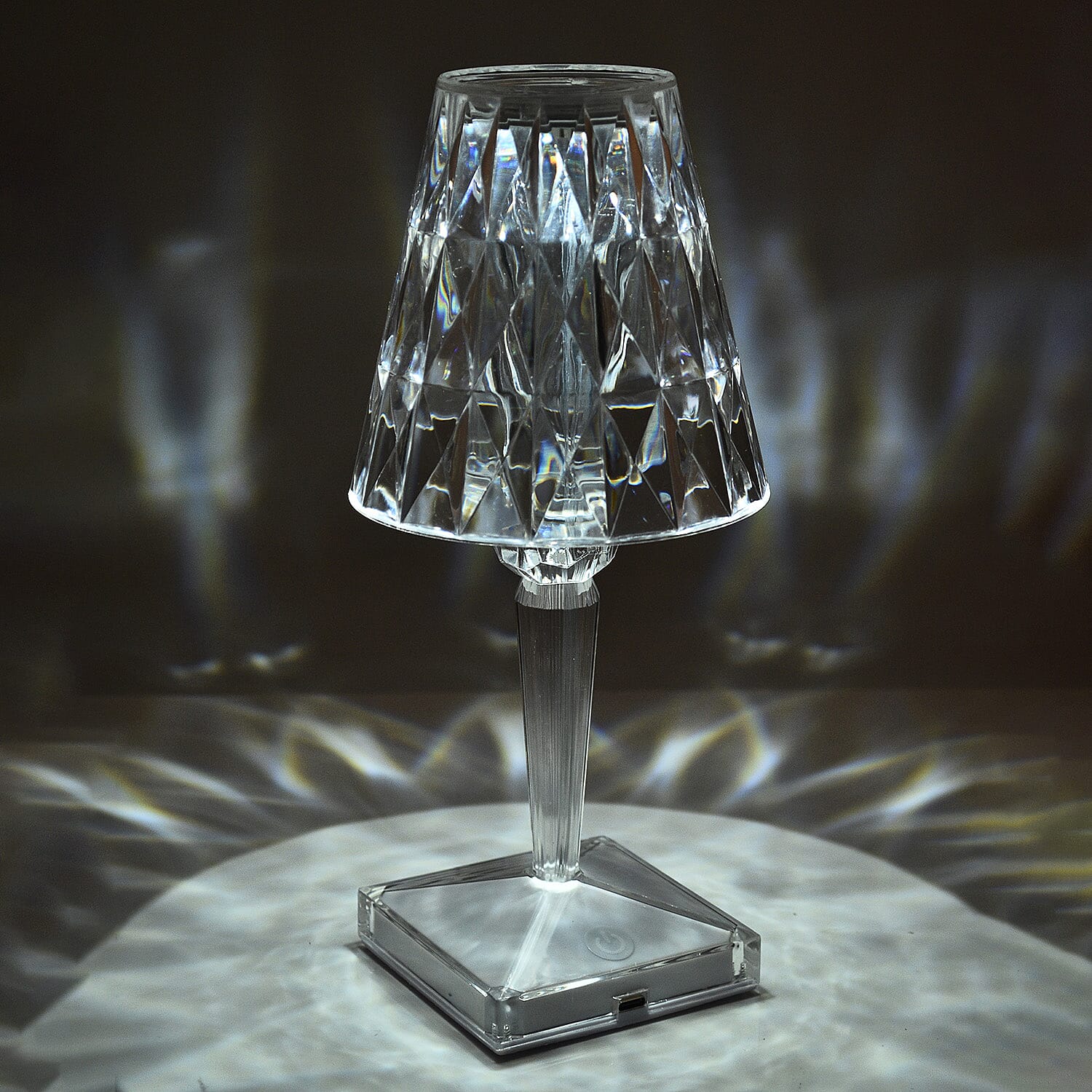 Diamond Effect LED Touch Table Lamp 7649147 2