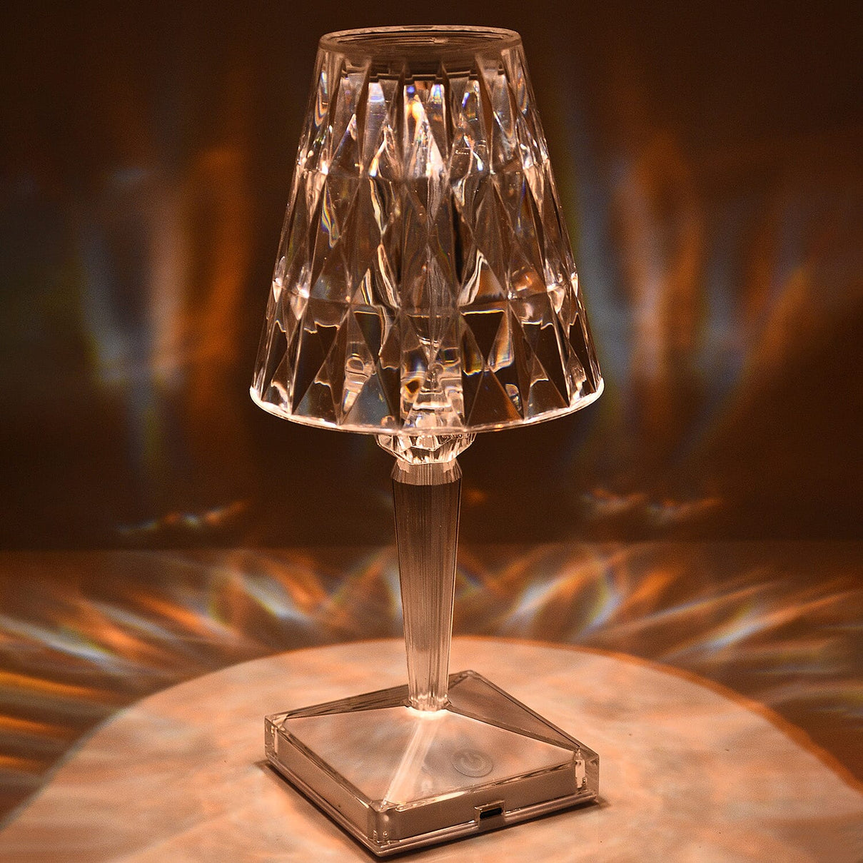 Diamond Effect LED Touch Table Lamp 7649147 3