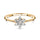 Floral Diamond Rings