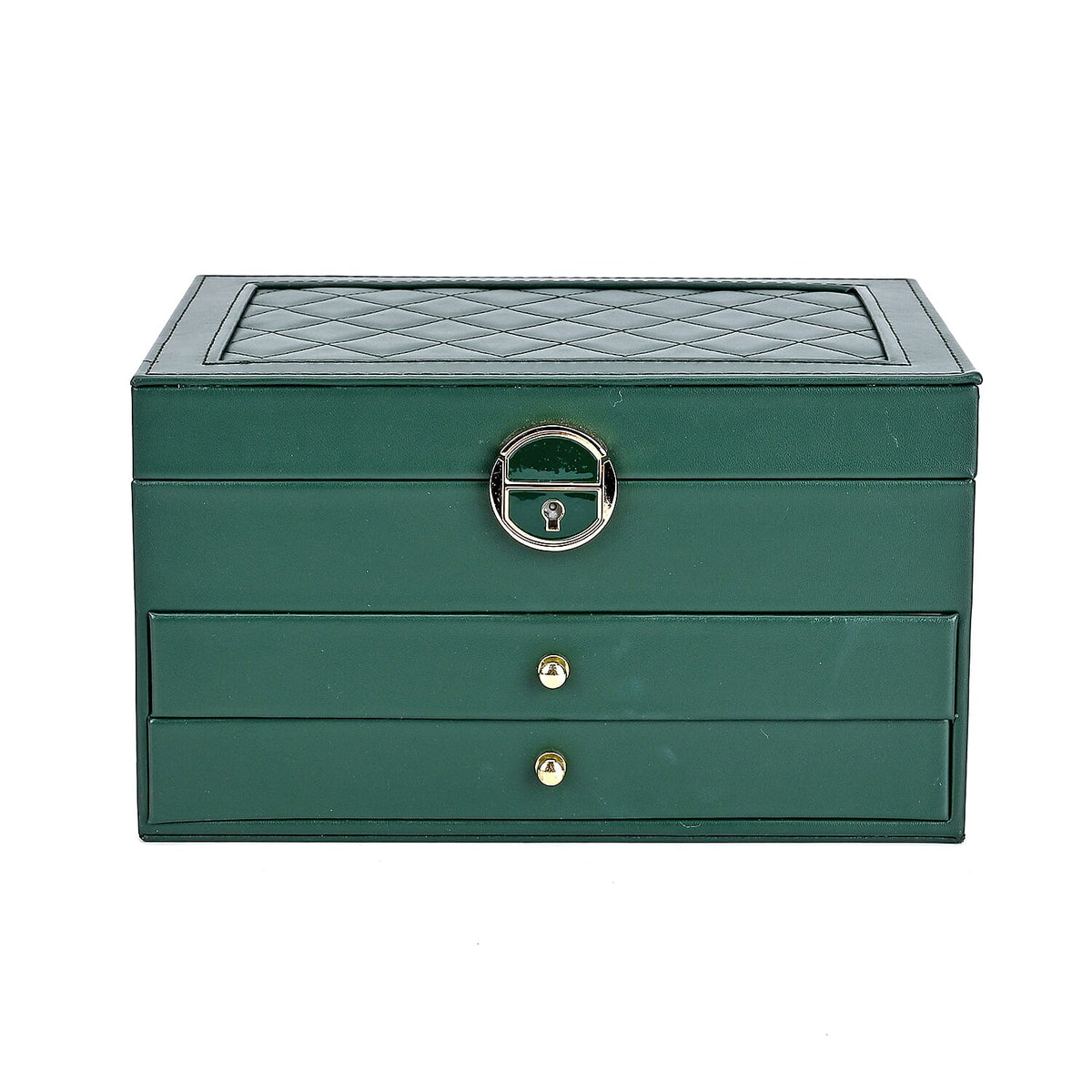 3-Layer Jewellery Box with Lock and Key V32603766 4