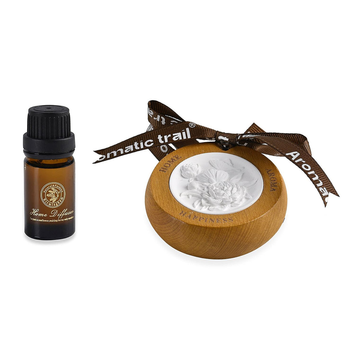 Tree of Life Car Hanging Ornament with 10ml Essential Oil - Lime Basil 7687755 0