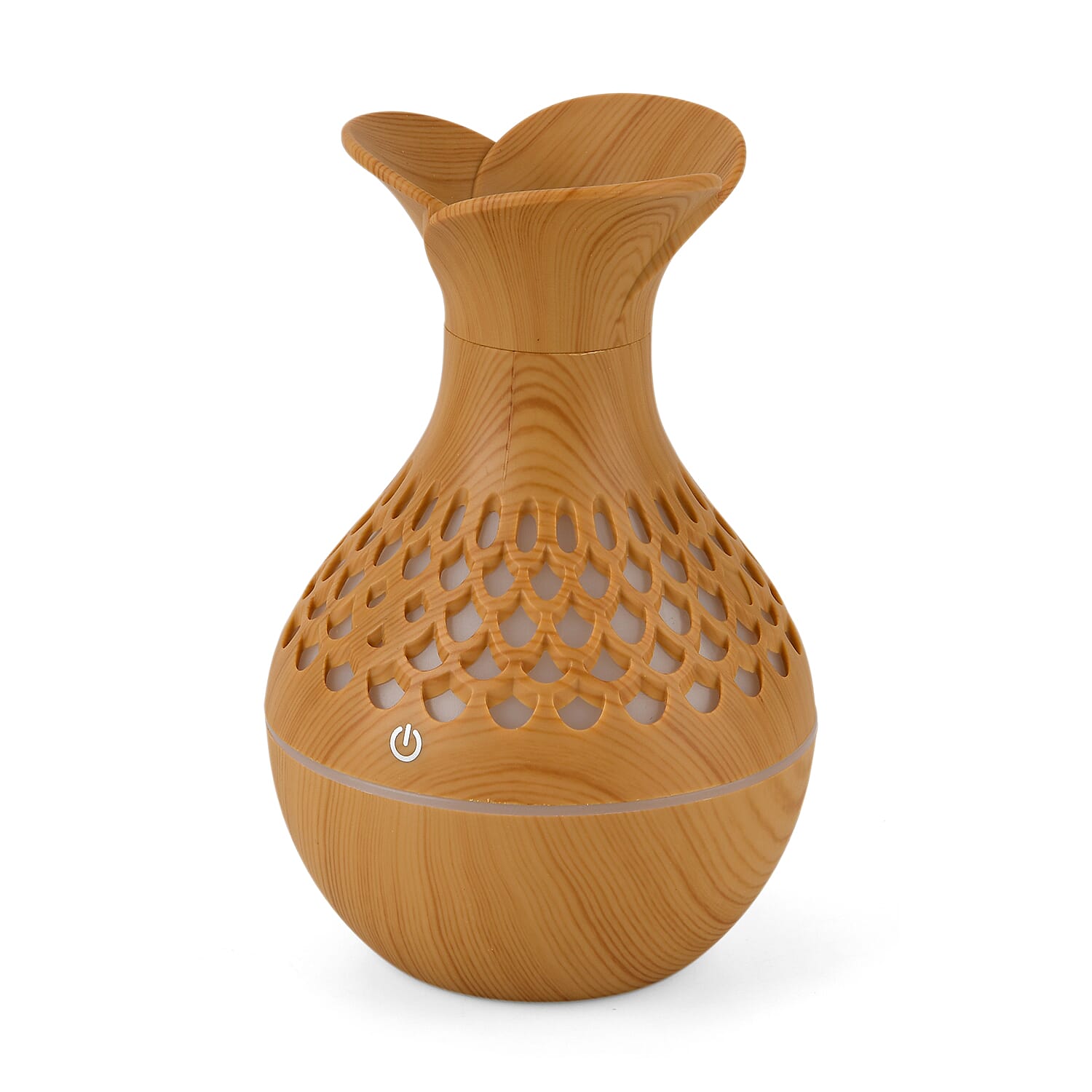 Ultrasonic Mist Humidifier With 7 Fragrance Oils - Light Brown 8510234 2