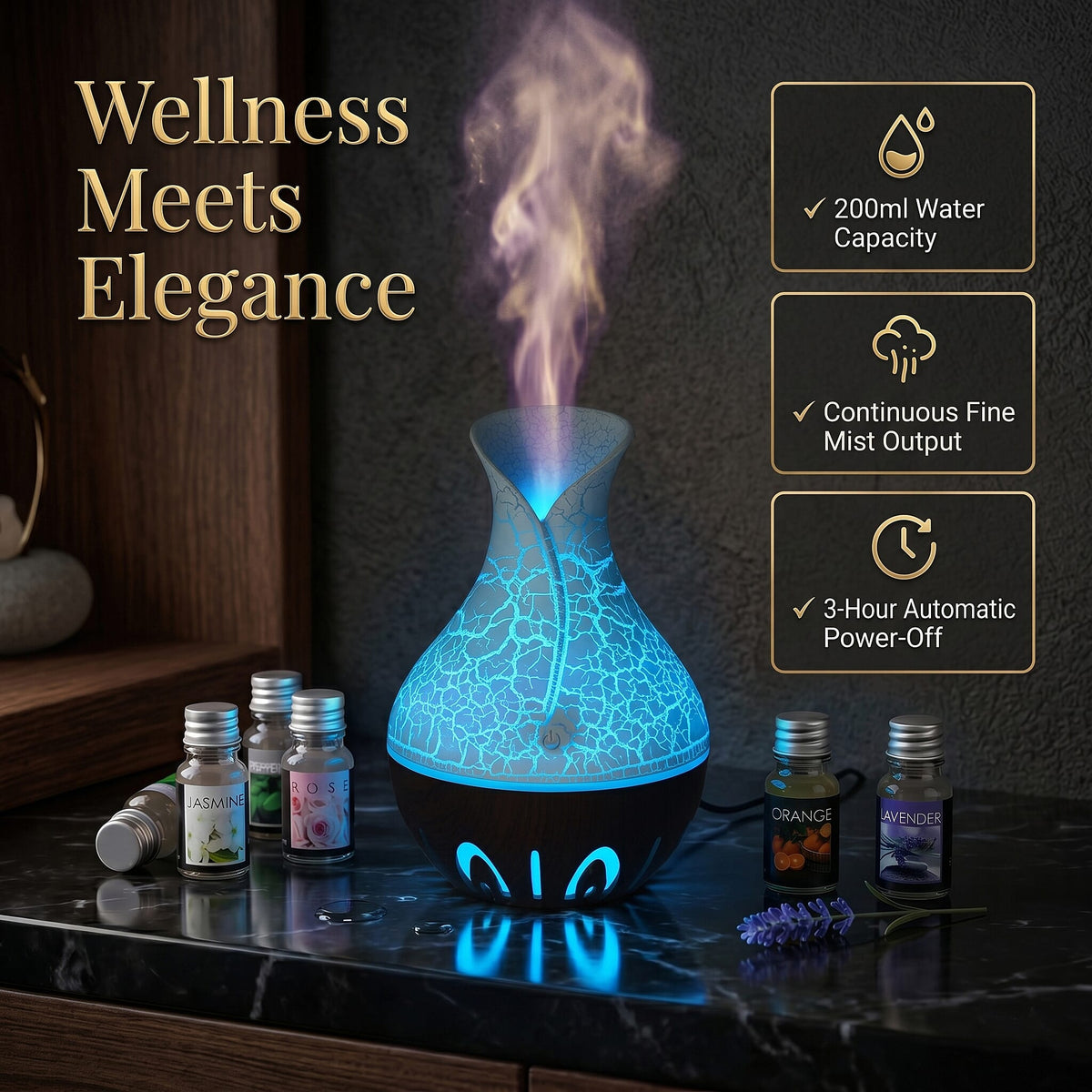 Diffuser (Size - One Size) - Coffee V32603018 5