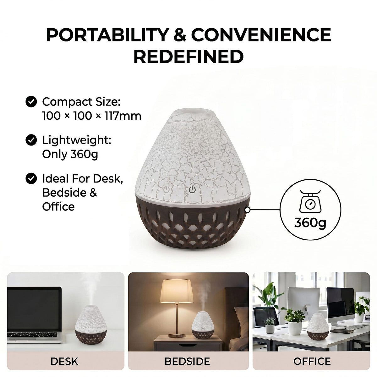 Diffuser (Size - One Size) - Coffee V32666274 4