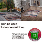Digital Printed Rug 1000 GSM (Size 150x90 Cm) - Multi