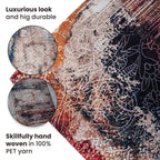 Digital Printed Rug 1000 GSM (Size 150x90 Cm) - Multi