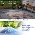 Digital Printed Rug 1000 GSM (Size 150x90 Cm) - Multi