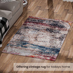 Digital Printed Rug 1000 GSM (Size 150x90 Cm) - Multi