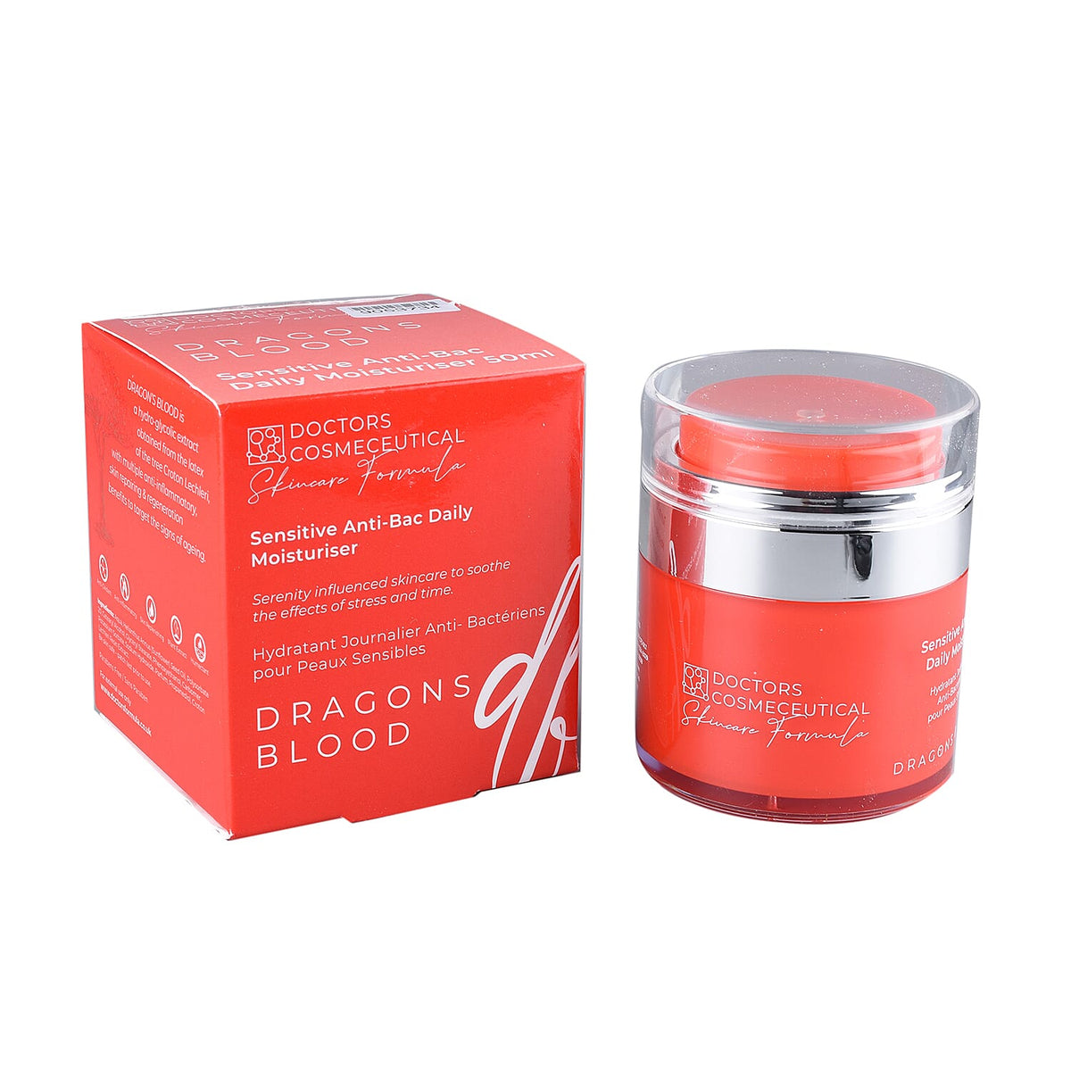 Doctors Formula: Dragons Blood Sensitive Anti-Bac Daily Moisturiser - 50ml 9053734 3