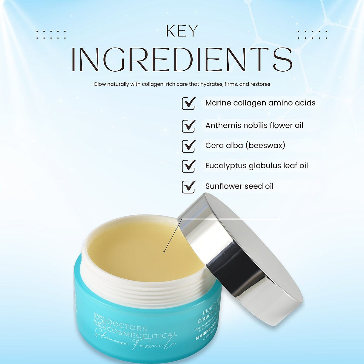 Doctors Formula: Illuminating Cleansing Balm - 100ml (With Super-soft Muslin Cloth) 7177060 3