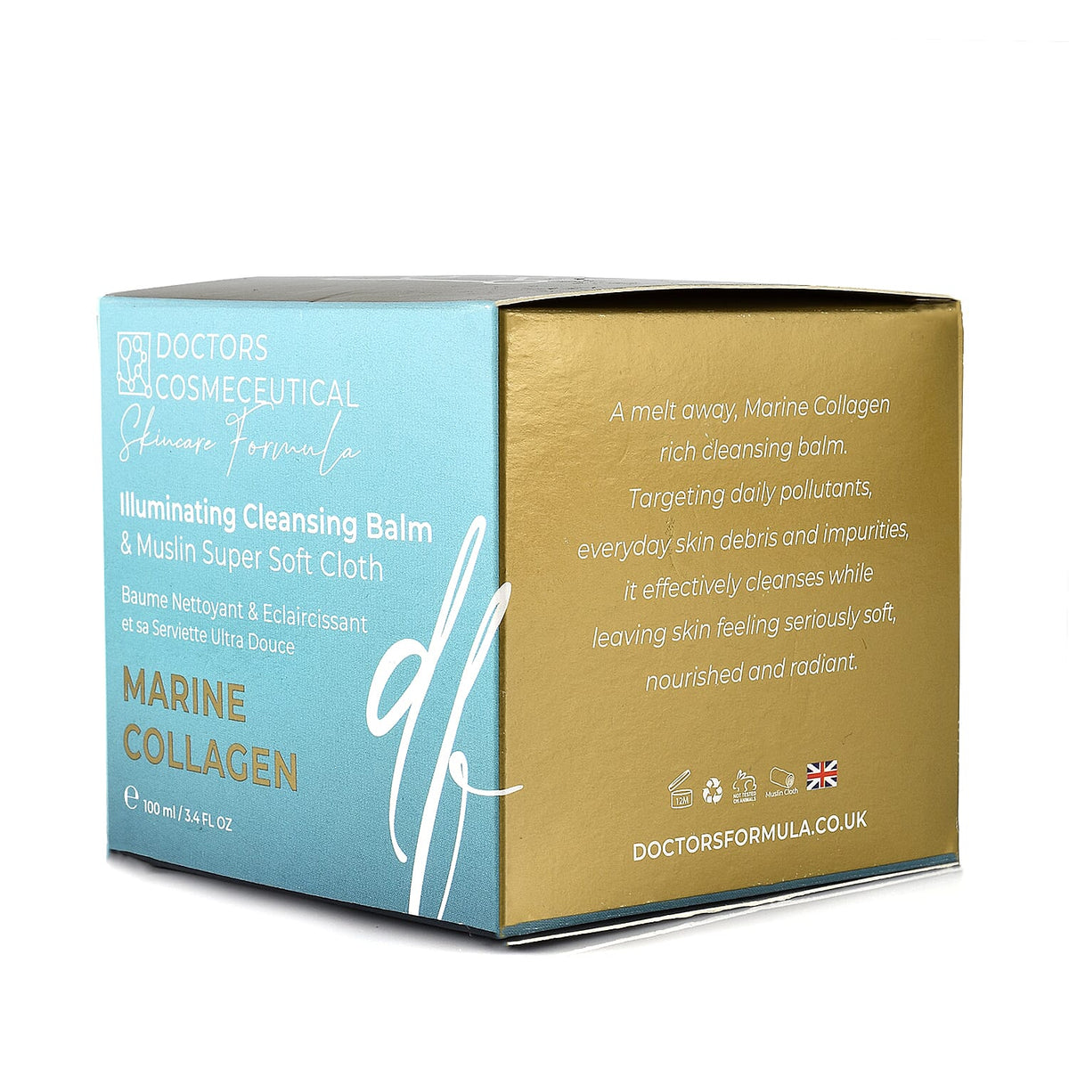 Doctors Formula: Illuminating Cleansing Balm - 100ml (With Super-soft Muslin Cloth) 7177060 5