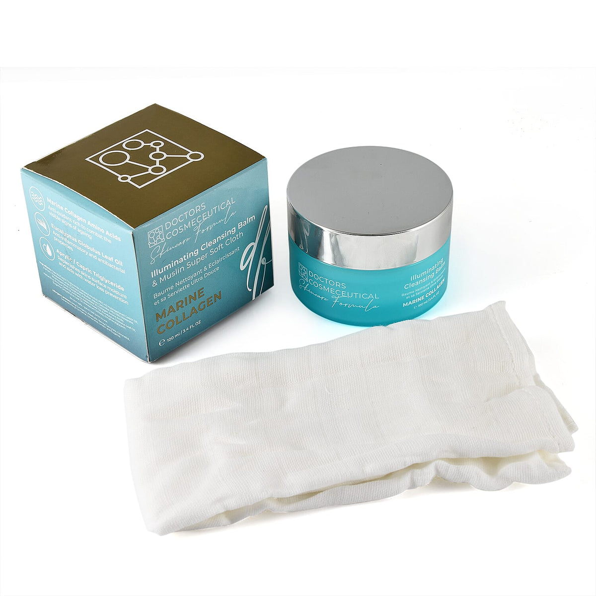 Doctors Formula: Illuminating Cleansing Balm - 100ml (With Super-soft Muslin Cloth) 7177060 8