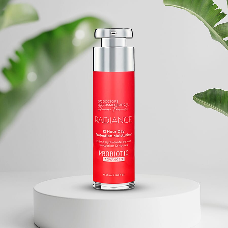 Doctors Formula Probiotics Advanced Radiance - 12 Hour Day Protection Moisturiser with Pro-Vitamin B5 and Vitamins A, B, and E and Oleic Acid 7541613 4