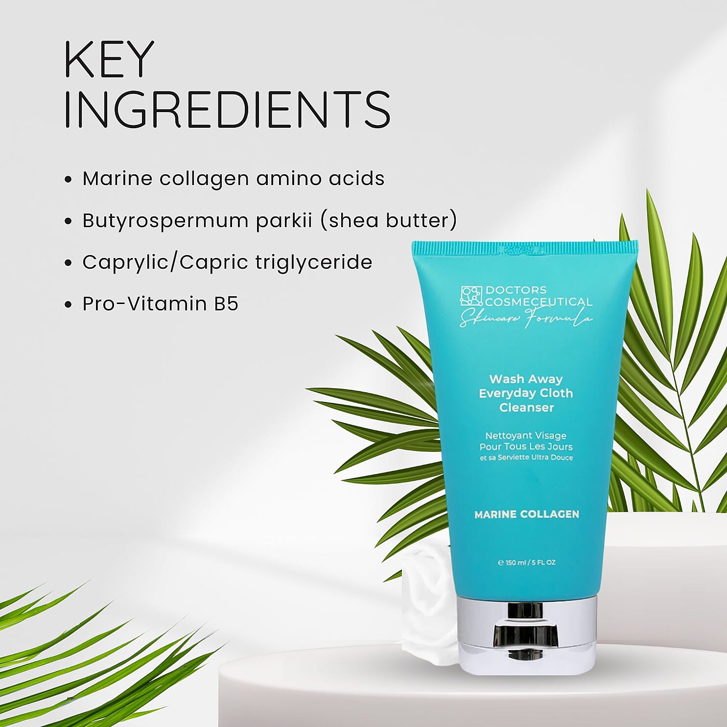 Doctors Formula: Wash Away Everyday Cleanser - 150ml (With Super-soft Muslin Cloth) 7177061 2