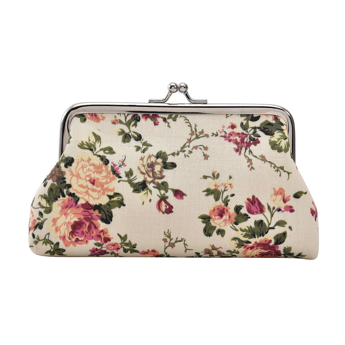 YUNYA CLOSE OUT 5pc Set - 1pc Compact Mirror+1pc Lipstick Case +1pc Coin Purse + 1pc Bag holder + 1pc Pen - CreamÂ  7173993 1