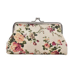 YUNYA CLOSE OUT 5pc Set - 1pc Compact Mirror-1pc Lipstick Case -1pc Coin Purse - 1pc Bag holder - 1pc Pen - Cream