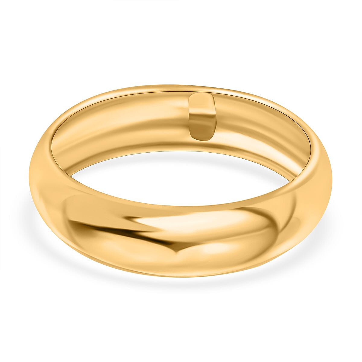 Royal Bali Collection 22K Yellow Gold Wedding Band Ring (91.66% Purity) 7860977 1