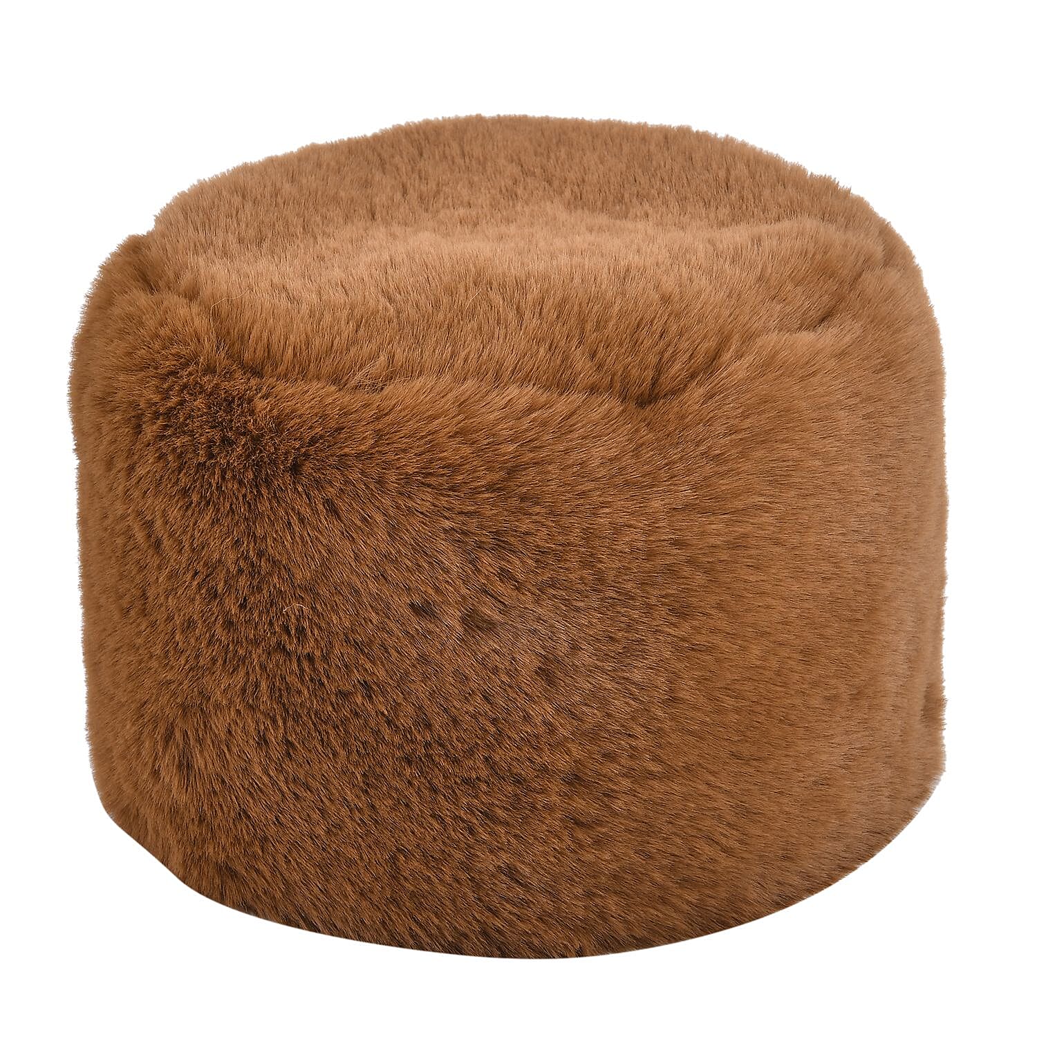 Faux Fur Hat (Size 35x28 Cm) - BrownÂ  7194038 0
