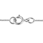 Doorbuster - Sterling Silver Curb Necklace (Size - 20) with Spring Ring Clasp