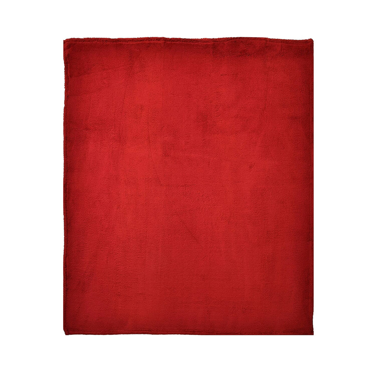 Double Sided Sherpa Luxe Blanket (200x150 cm) - Red 7581477 3