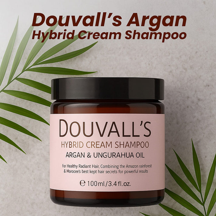Douvall's Argan Hybrid Cream Shampoo for Hair - 100ml 7970461 2