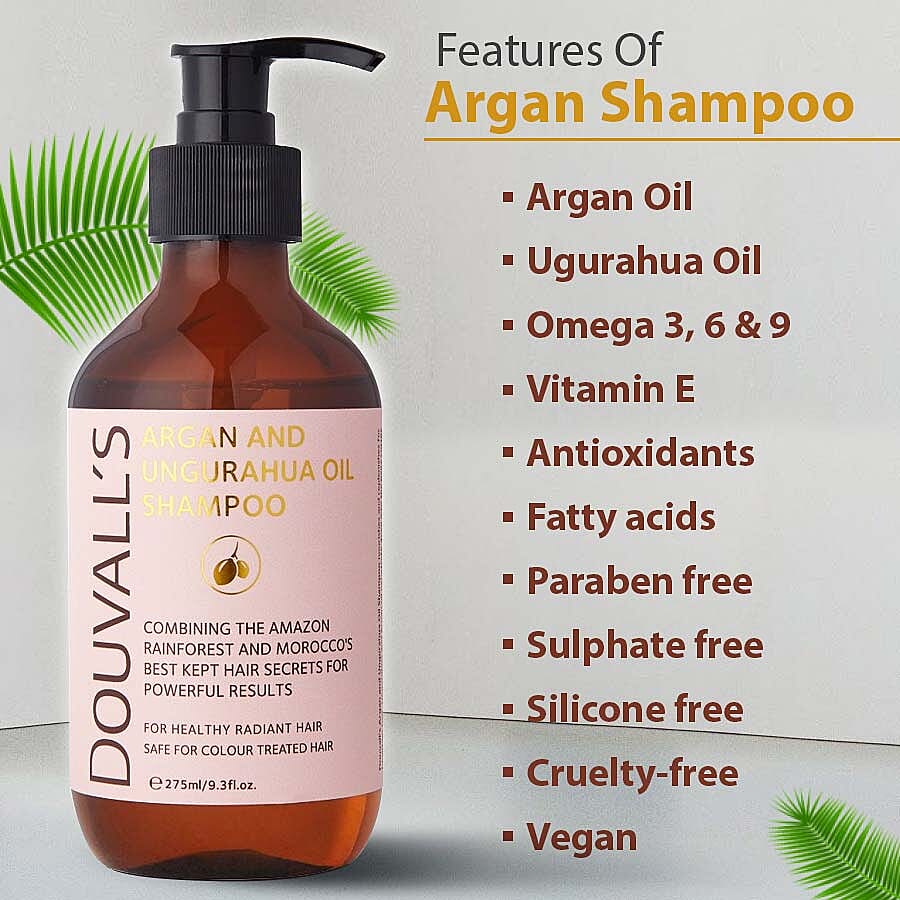 Douvalls Argan Shampoo 275ml 3475324 2