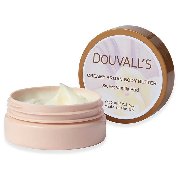 Douvalls Creamy Argan Body Butter (60g) - Vanilla 7949774 1