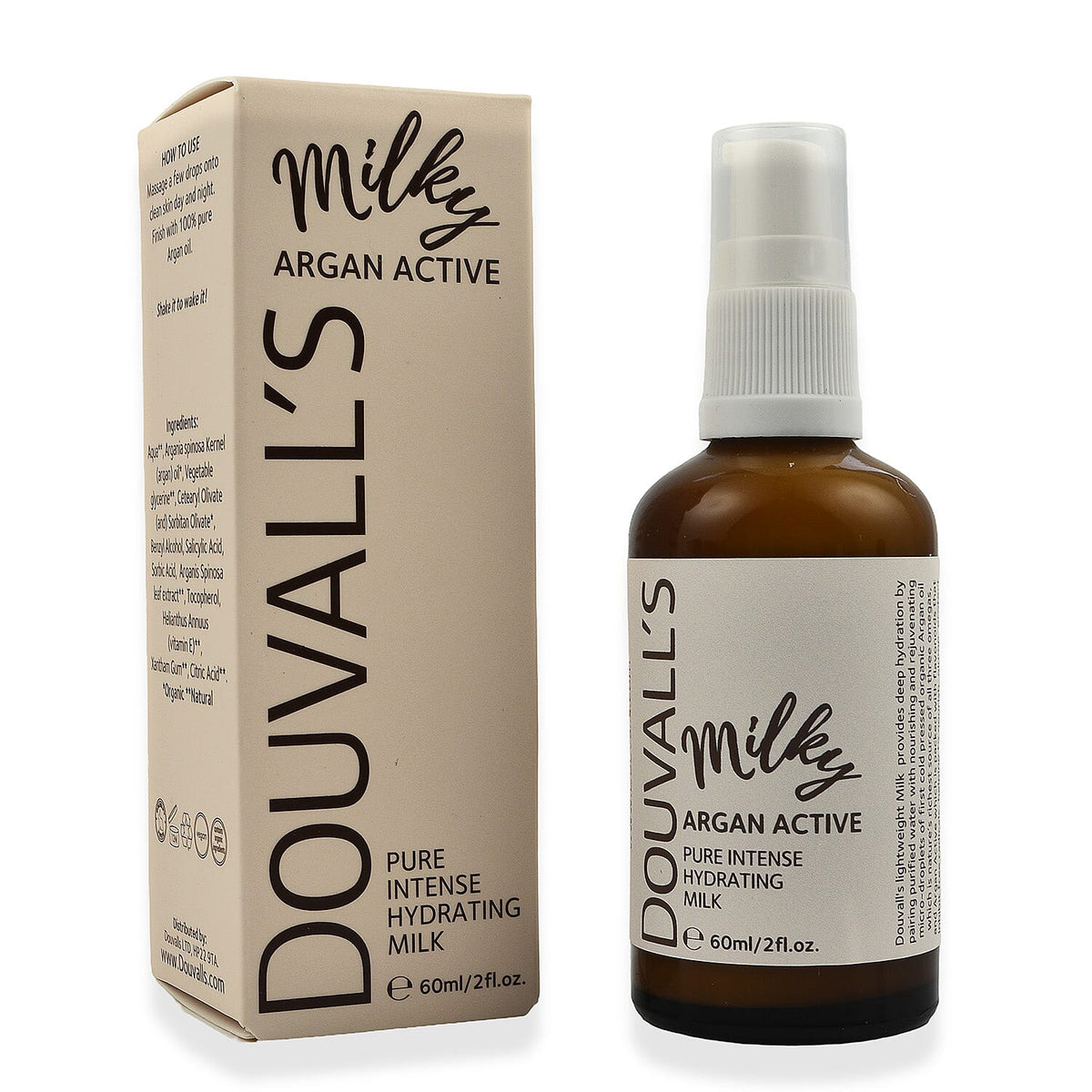 Douvalls: Milky Argan Active Moisturiser and Argan Soap 7132476 0