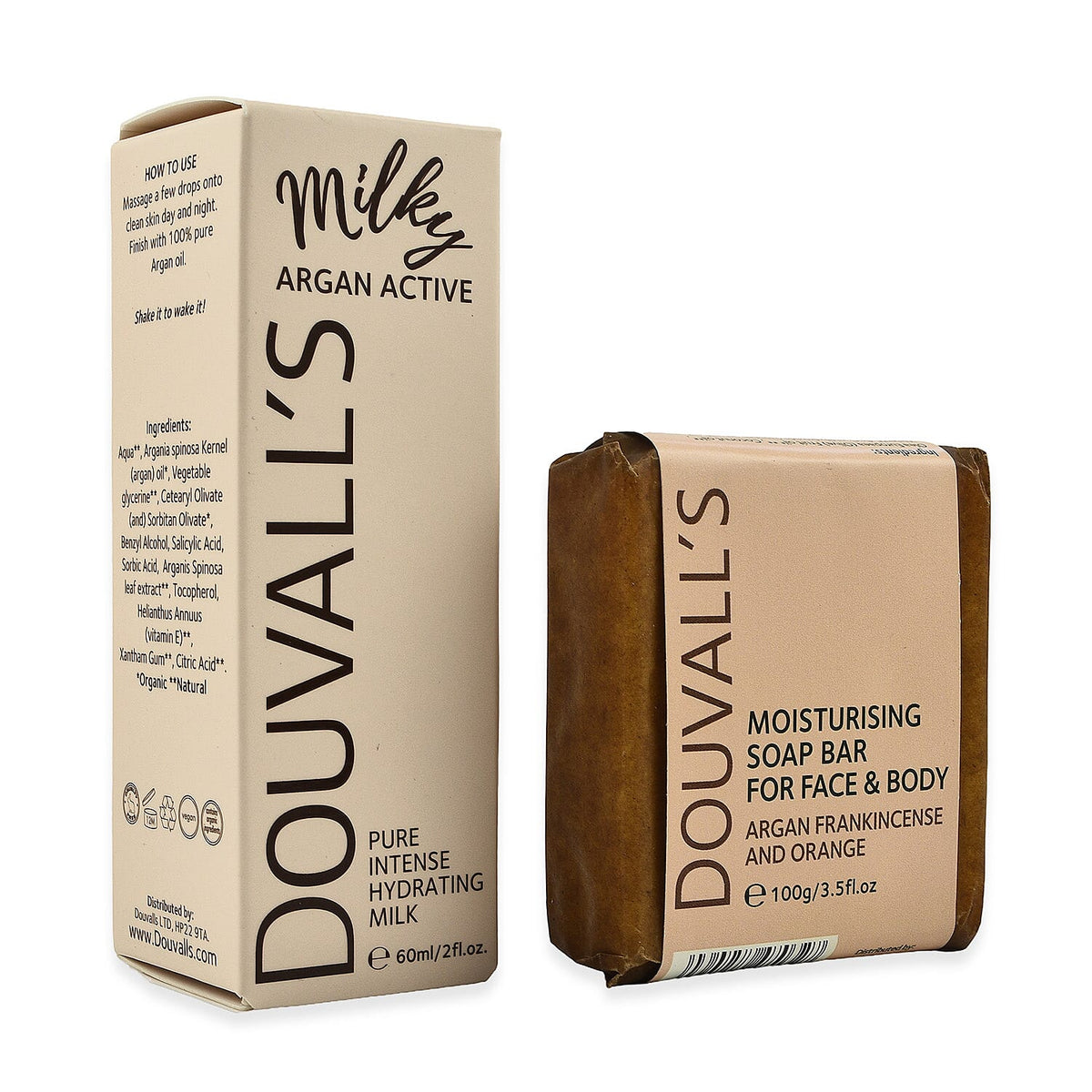 Douvalls: Milky Argan Active Moisturiser and Argan Soap 7132476 3