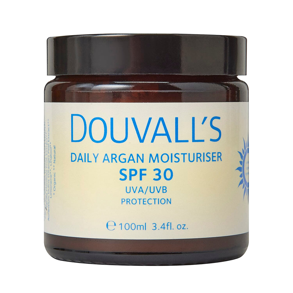 Douvalls SPF30 Argan Moisturiser - 100ml