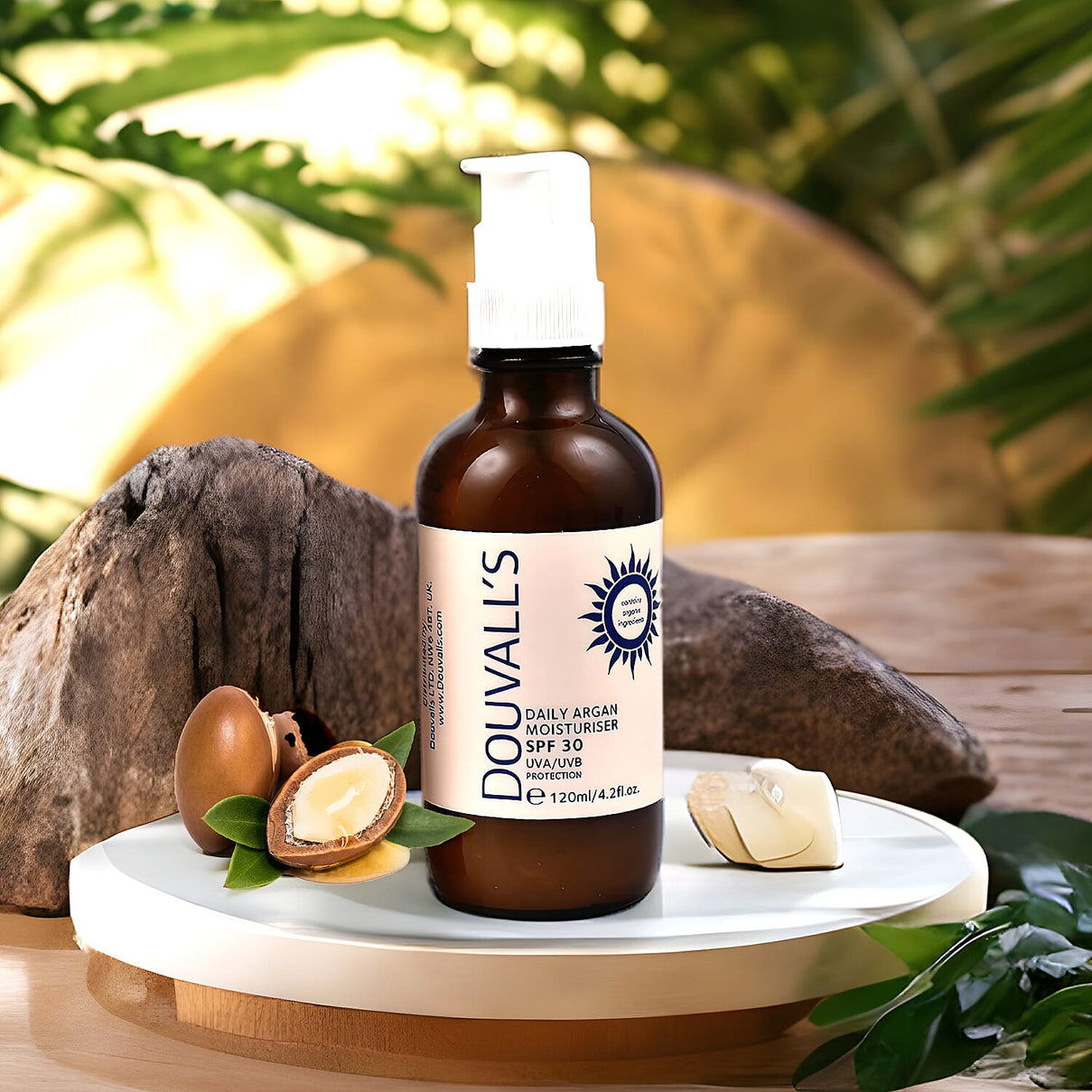 Douvalls - SPF30 Argan Moisturiser - 120ml 7514779 1