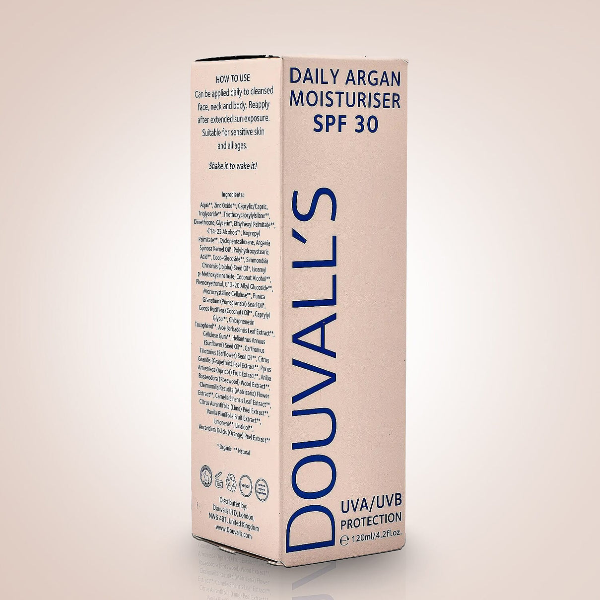 Douvalls - SPF30 Argan Moisturiser - 120ml 7514779 7
