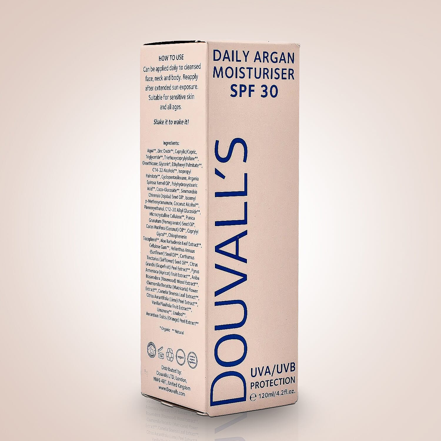 Douvalls - SPF30 Argan Moisturiser - 120ml 7514779 7