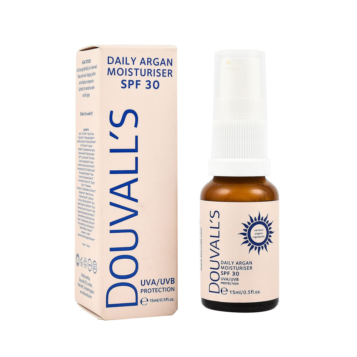 Douvalls - SPF30 Argan Moisturiser - 15ml 7514766 1