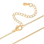 Dragon Pendant with Chain (Size 17 - 1.5 Ext) in Yellow Gold Plated