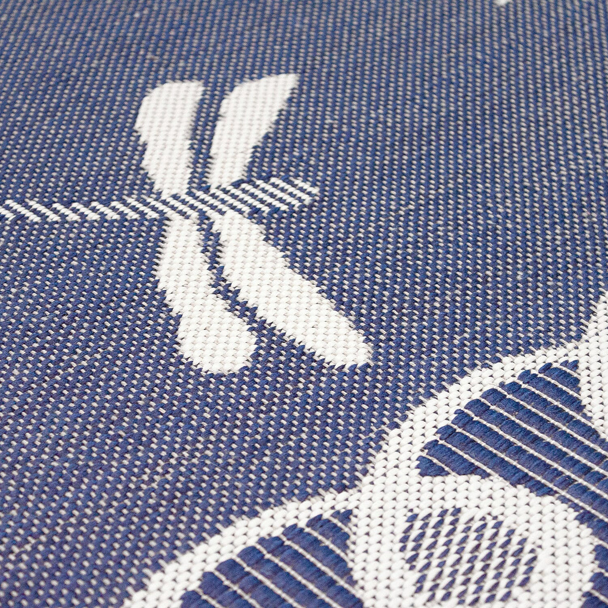 Dragonfly Woven Outdoor Rug Blue (Size 120x170) 7798654 3